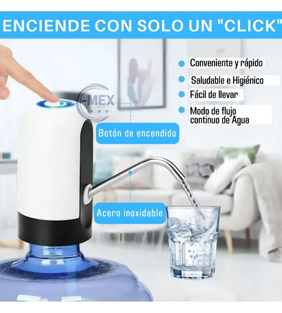 Foto 3 pulgar | Xtellar Dispensador De Agua Garrafón, Automático Botella Bomba De Agua