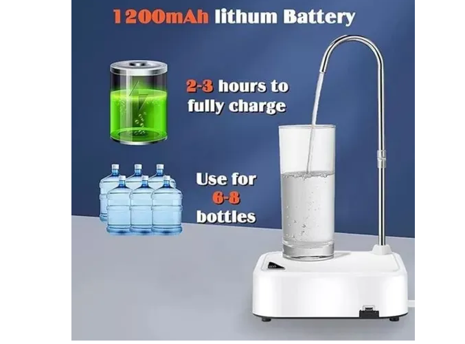 Foto 3 | Dispensador Xtellar de Agua Electrico Recargable y Portátil