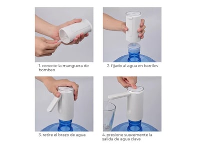 Foto 4 | Dispensador Xtellar de Agua Eléctrico Recargable