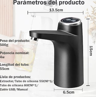 Foto 2 | Dispensador Xtellar De Agua Negro 127v