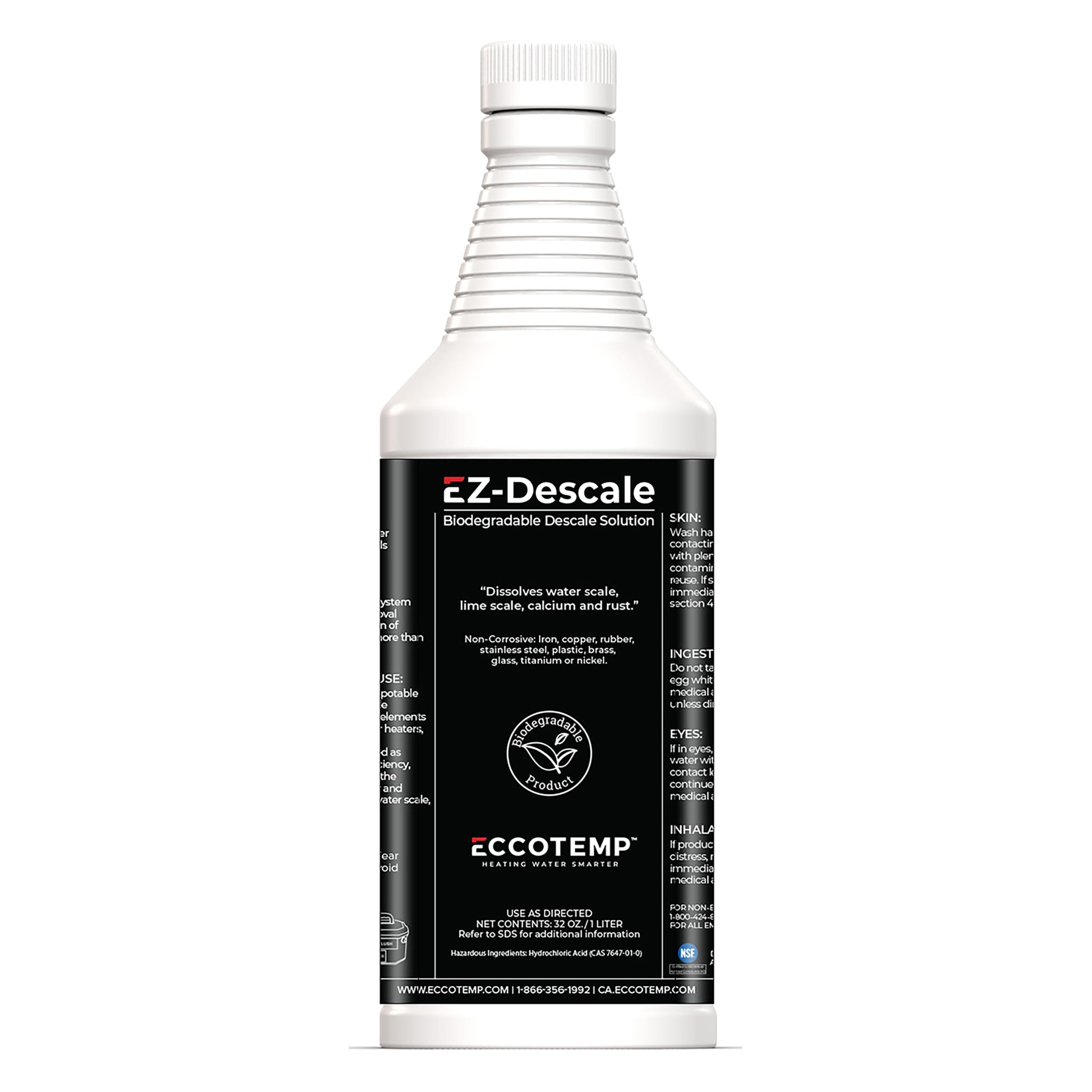 Foto 4 pulgar | Kit Desincrustante Eccotemp Ez-flush System (gen 2) Nsf/ansi 60 - Venta Internacional.