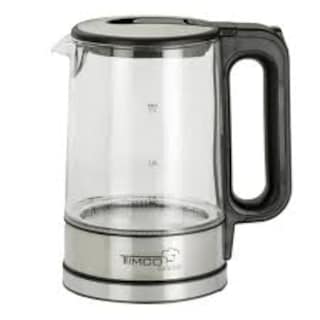 Foto 1 | Hervidor De Agua Timco Je8707 1.7 Lt Jarra De Vidrio Negro