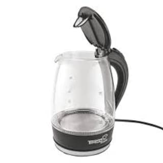 Foto 2 | Hervidor De Agua Timco Je8707 1.7 Lt Jarra De Vidrio Negro