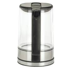 Foto 4 pulgar | Hervidor De Agua Timco Je8707 1.7 Lt Jarra De Vidrio Negro