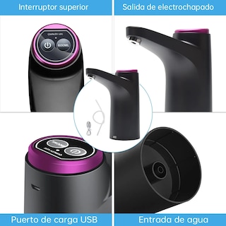 Foto 2 | Dispensador de Agua Eléctrico con Compresor Eo Safe Imports Esi-19213 Negro