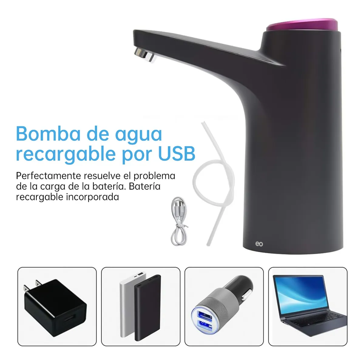 Foto 4 pulgar | Dispensador de Agua Eléctrico con Compresor Eo Safe Imports Esi-19213 Negro
