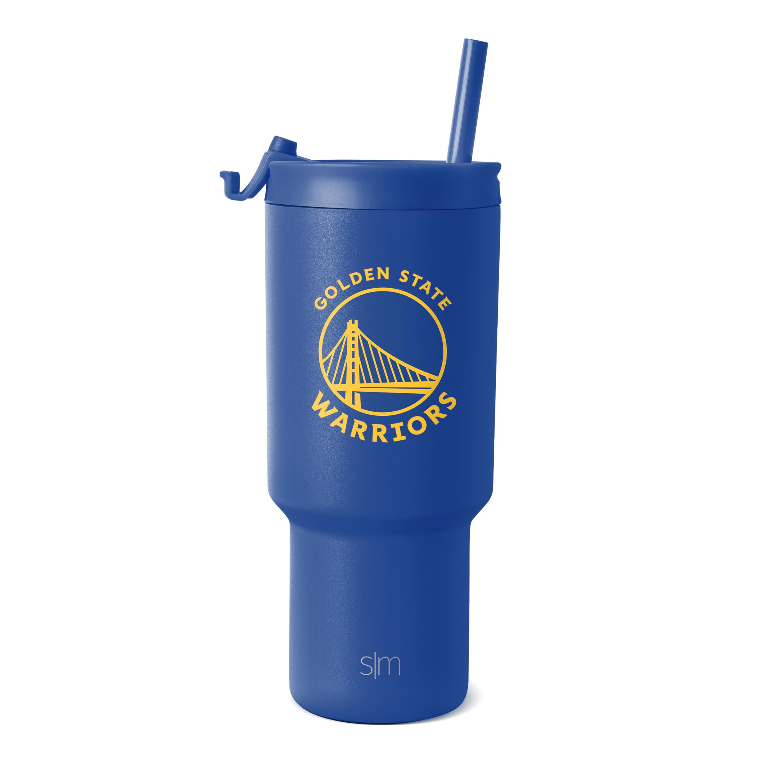Foto 2 pulgar | Vaso Simple Modern Con Licencia Oficial De La Nba Warriors De 900 Ml - Venta Internacional.