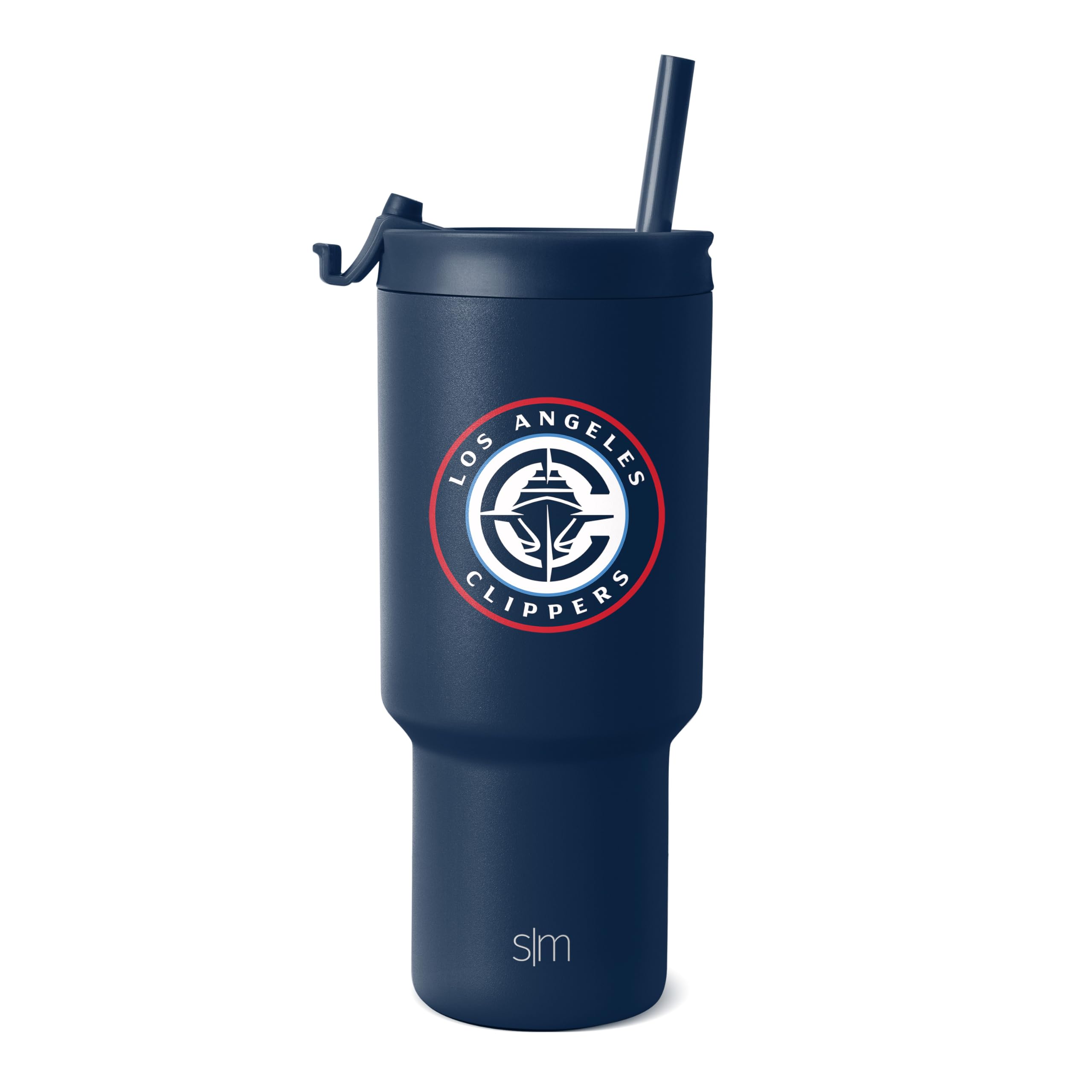 Foto 2 pulgar | Vaso Simple Modern Con Licencia Oficial De La Nba Clippers, 900 Ml - Venta Internacional.
