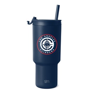 Foto 1 | Vaso Simple Modern Con Licencia Oficial De La Nba Clippers, 900 Ml - Venta Internacional.