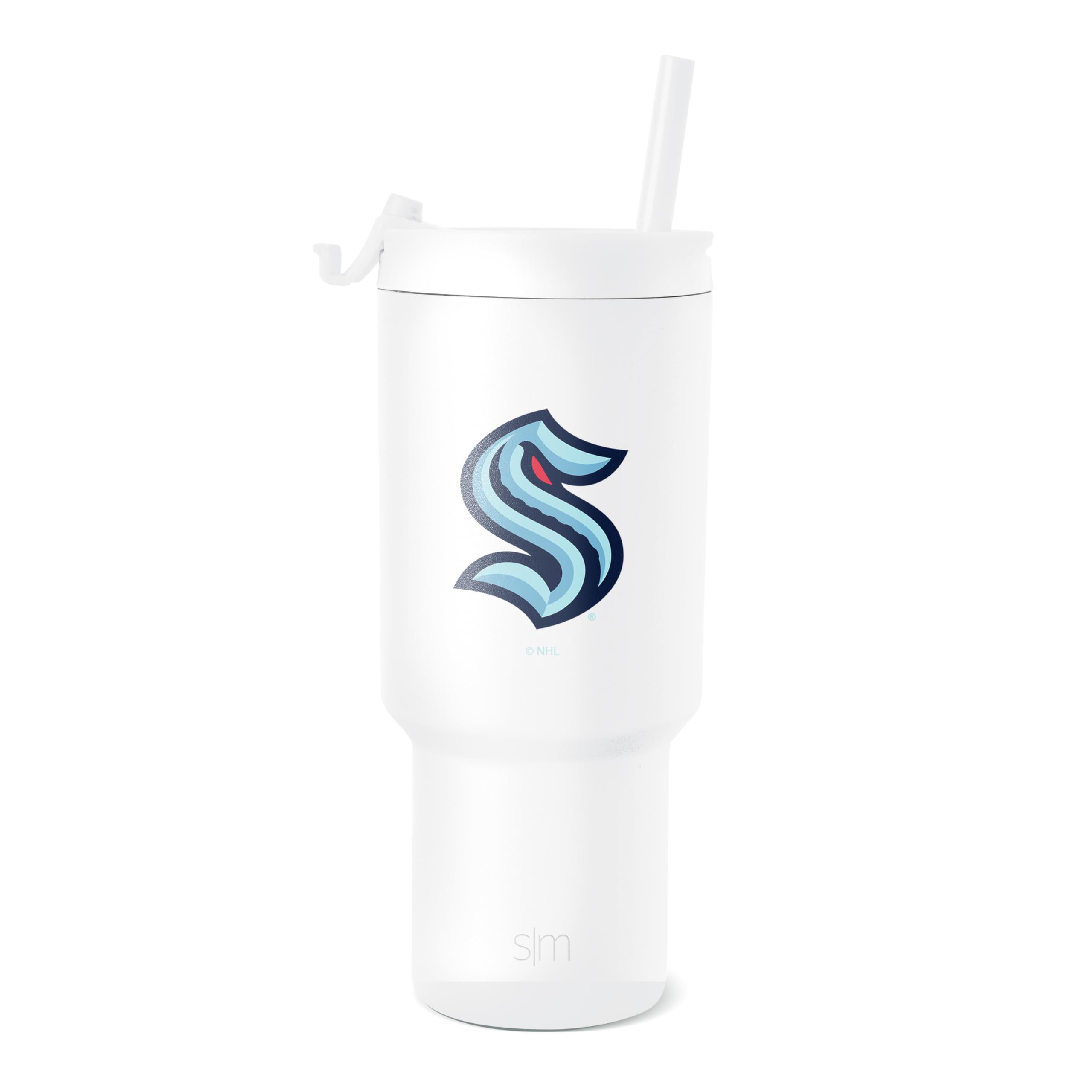 Foto 2 pulgar | Vaso Simple Modern Nhl Seattle Kraken De Acero Inoxidable De 900 Ml - Venta Internacional.