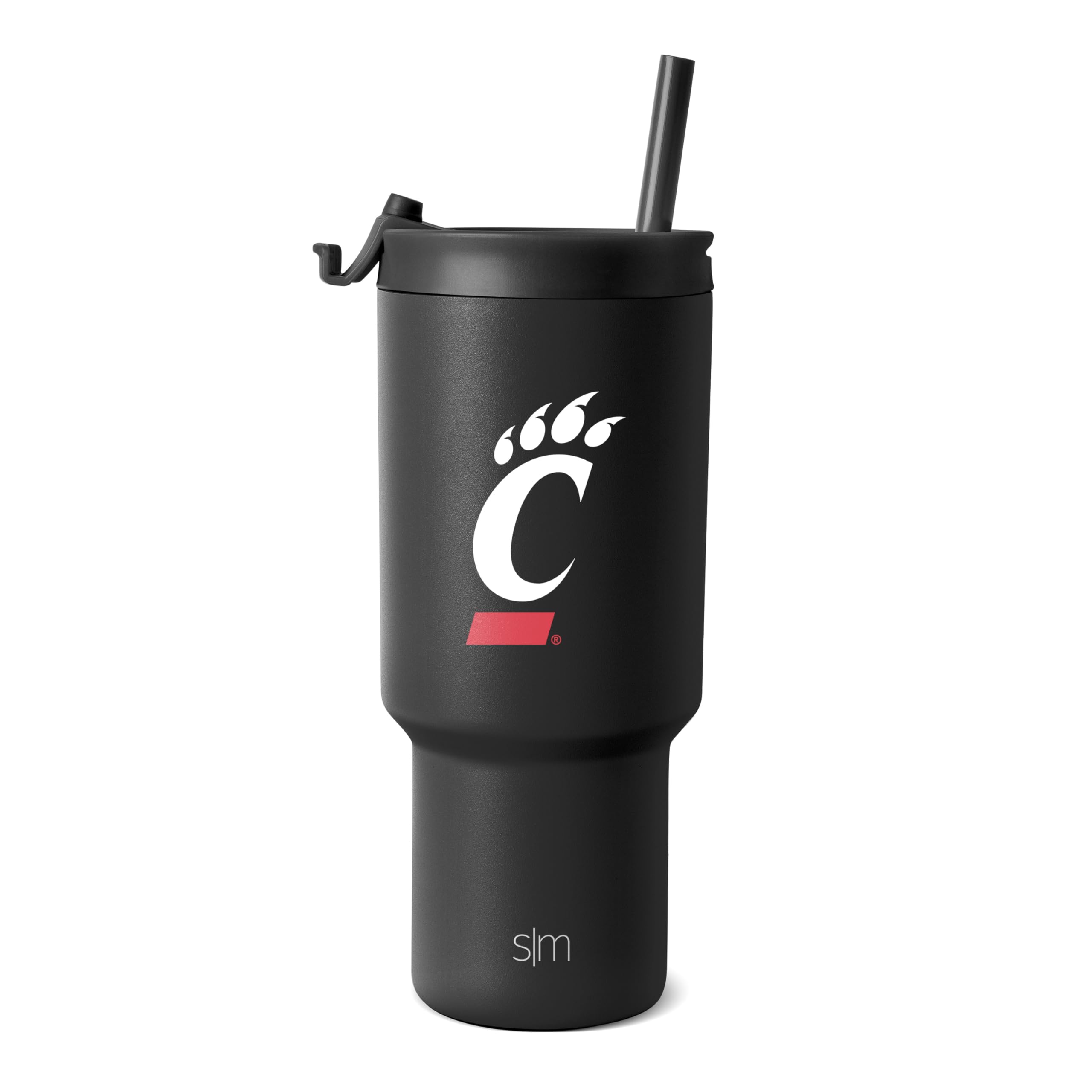 Foto 2 pulgar | Vaso Simple Modern Cincinnati Bearcats De Acero Inoxidable De 900 Ml - Venta Internacional.