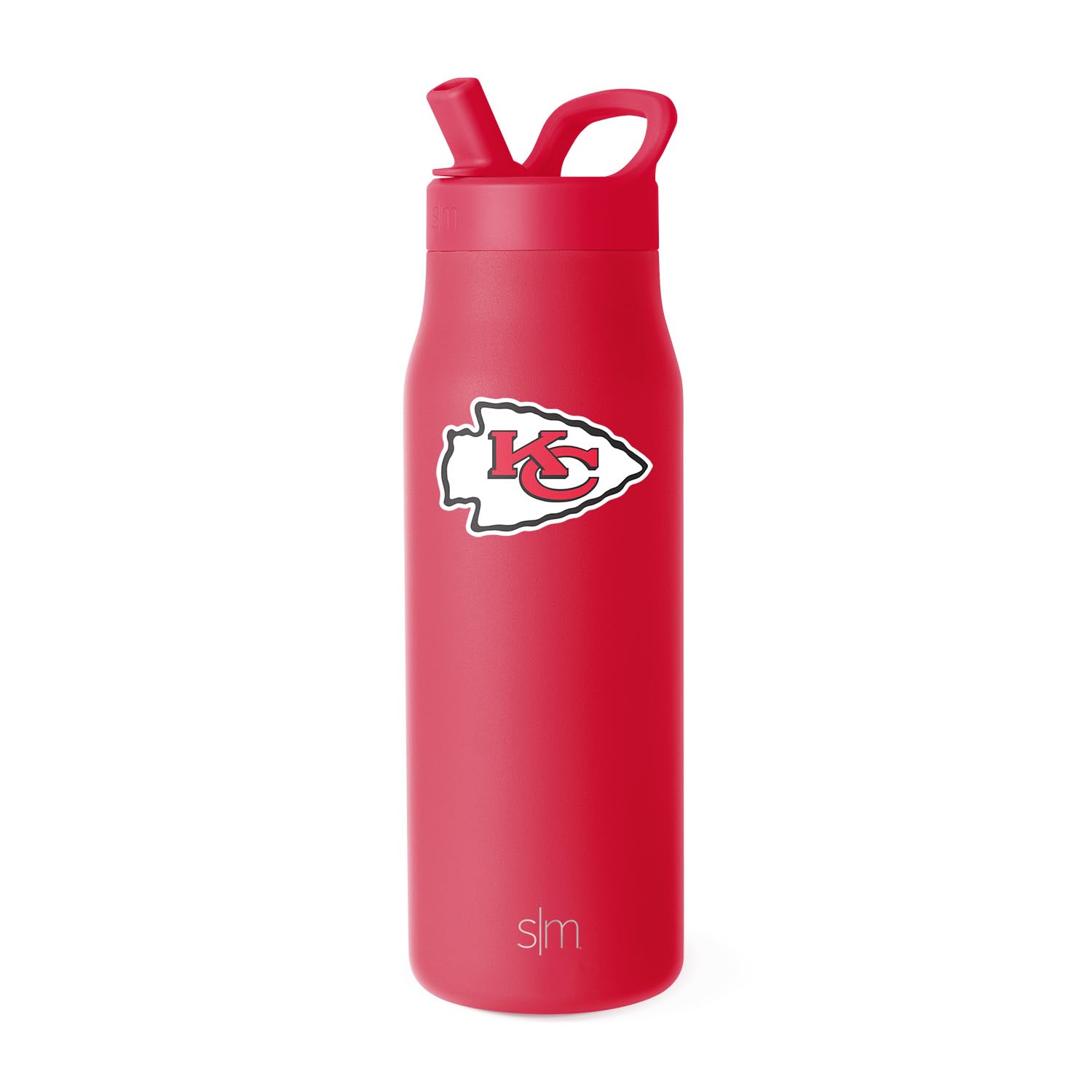 Foto 1 | Botella De Agua Simple Y Moderna De Los Kansas City Chiefs De La Nfl, 500 Ml - Venta Internacional.