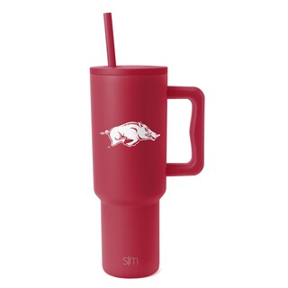 Foto 1 | Vaso Simple Modern Arkansas Razorbacks De 1.2 L Con Asa - Venta Internacional.