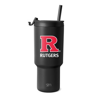Foto 1 | Vaso Simple Modern Rutgers Scarlet Knights De 900 Ml - Venta Internacional.