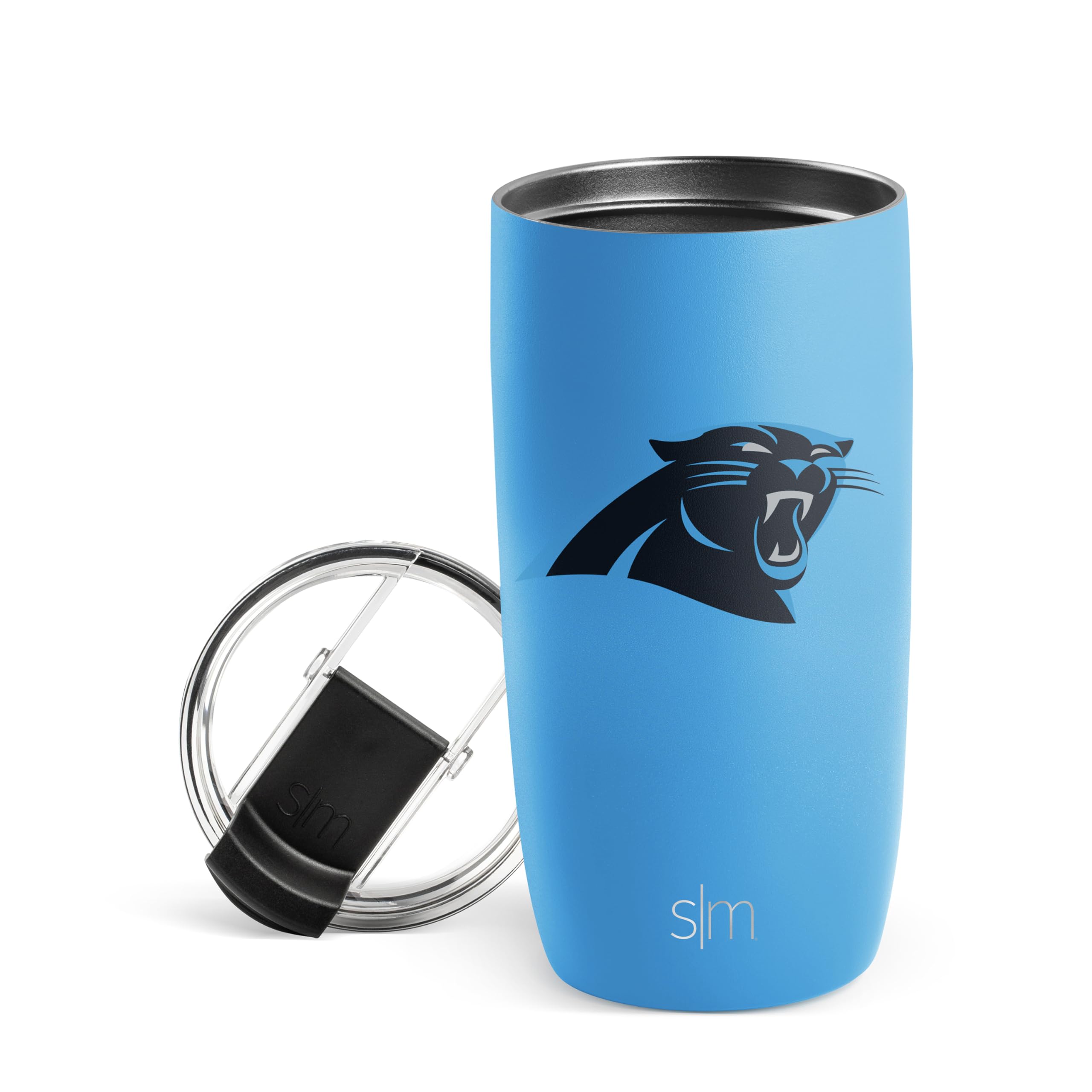 Foto 2 pulgar | Vaso De Café De Viaje Simple Y Moderno De Los Carolina Panthers De La Nfl - Venta Internacional.