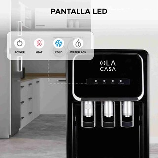 Foto 7 | Dispensador De Garrafón Oculto Elegance Ola Casa - Plata