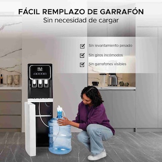 Foto 8 | Dispensador De Garrafón Oculto Elegance Ola Casa - Plata