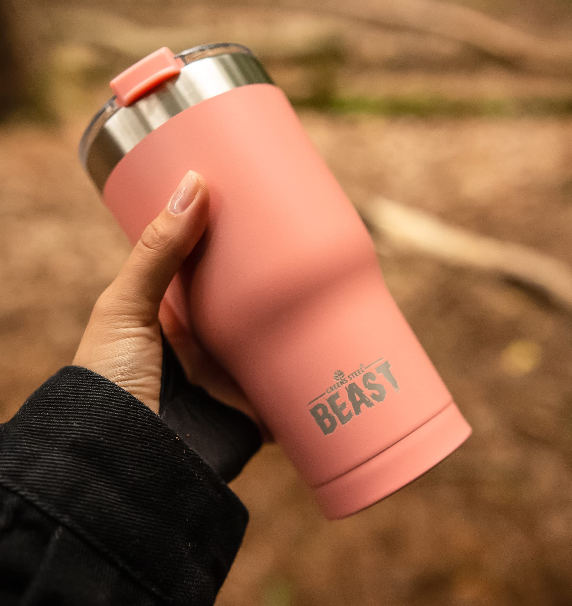 Foto 4 pulgar | Tumbler Greens Steel Beast  Acero Inoxidable  900 Ml  Aislante Al Vacío - Venta Internacional.
