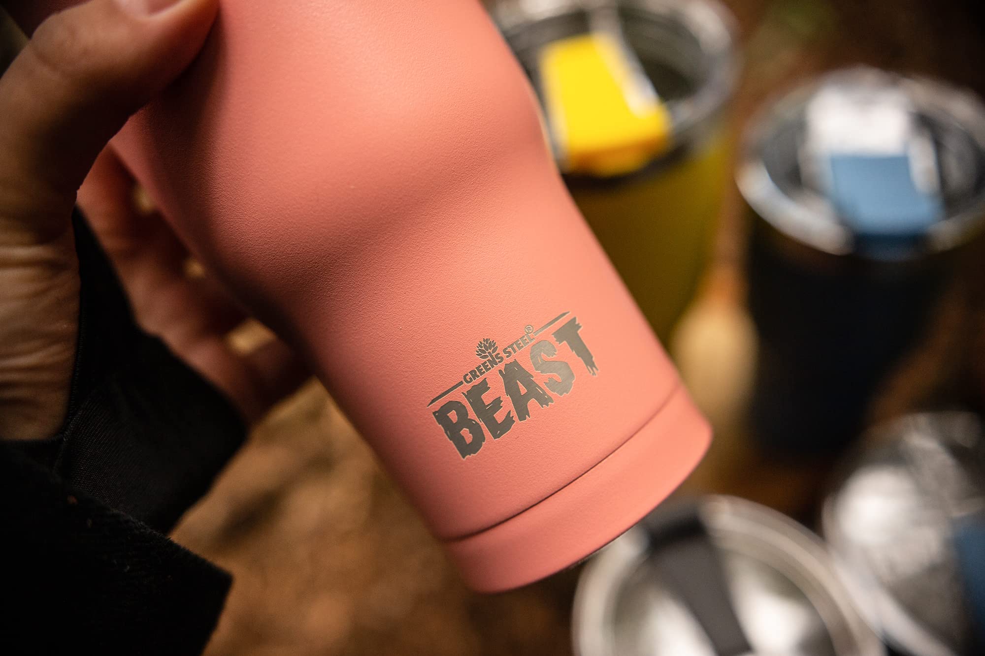 Foto 6 pulgar | Tumbler Greens Steel Beast  Acero Inoxidable  900 Ml  Aislante Al Vacío - Venta Internacional.