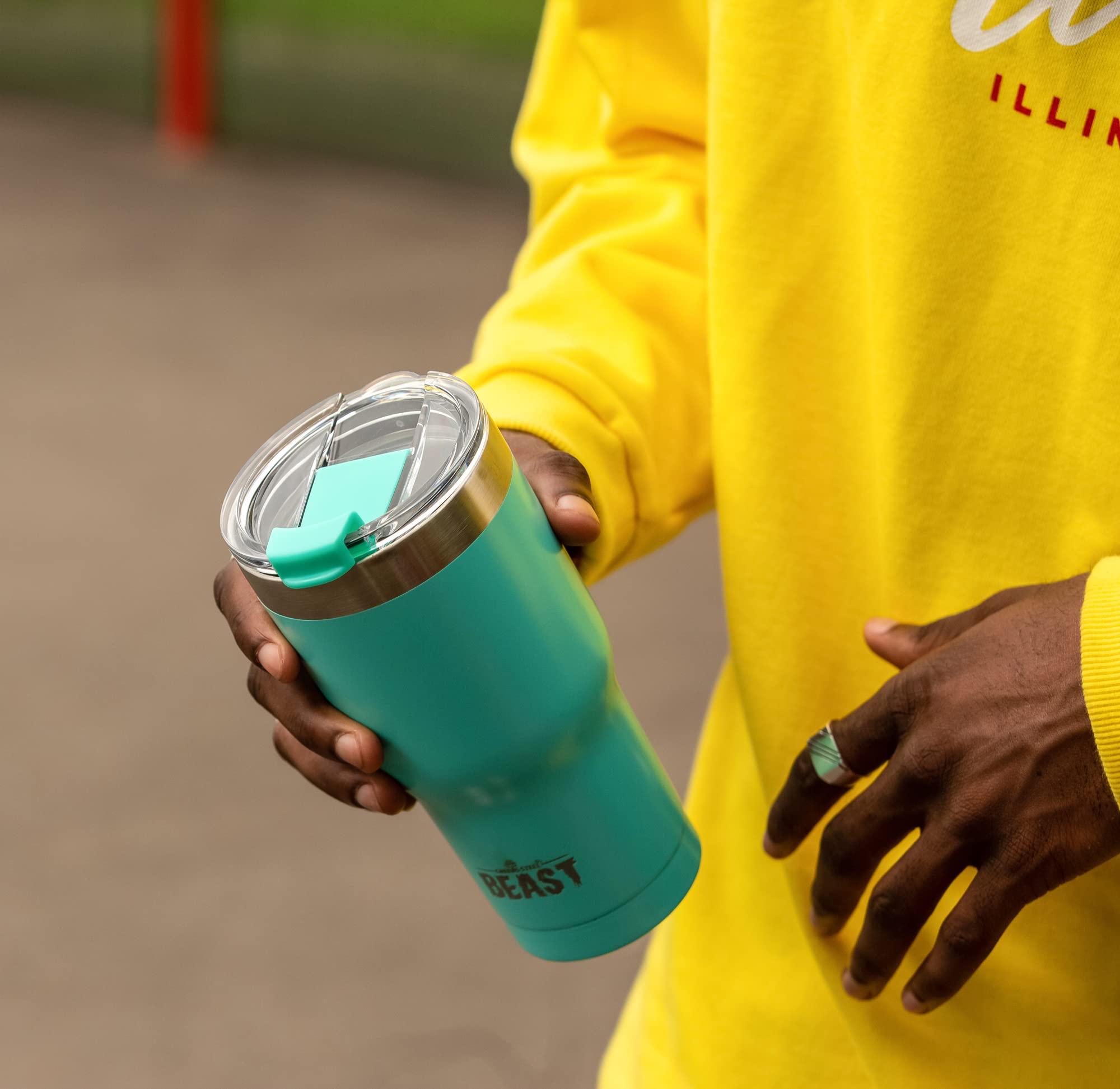 Foto 4 pulgar | Tumbler Greens Steel Beast  Acero Inoxidable  900 Ml  Aislante Al Vacío - Venta Internacional.