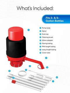 Foto 4 | Manual Universal De Bomba De Agua Brio Para Botellas De 8 A 23 Litros - Venta Internacional.