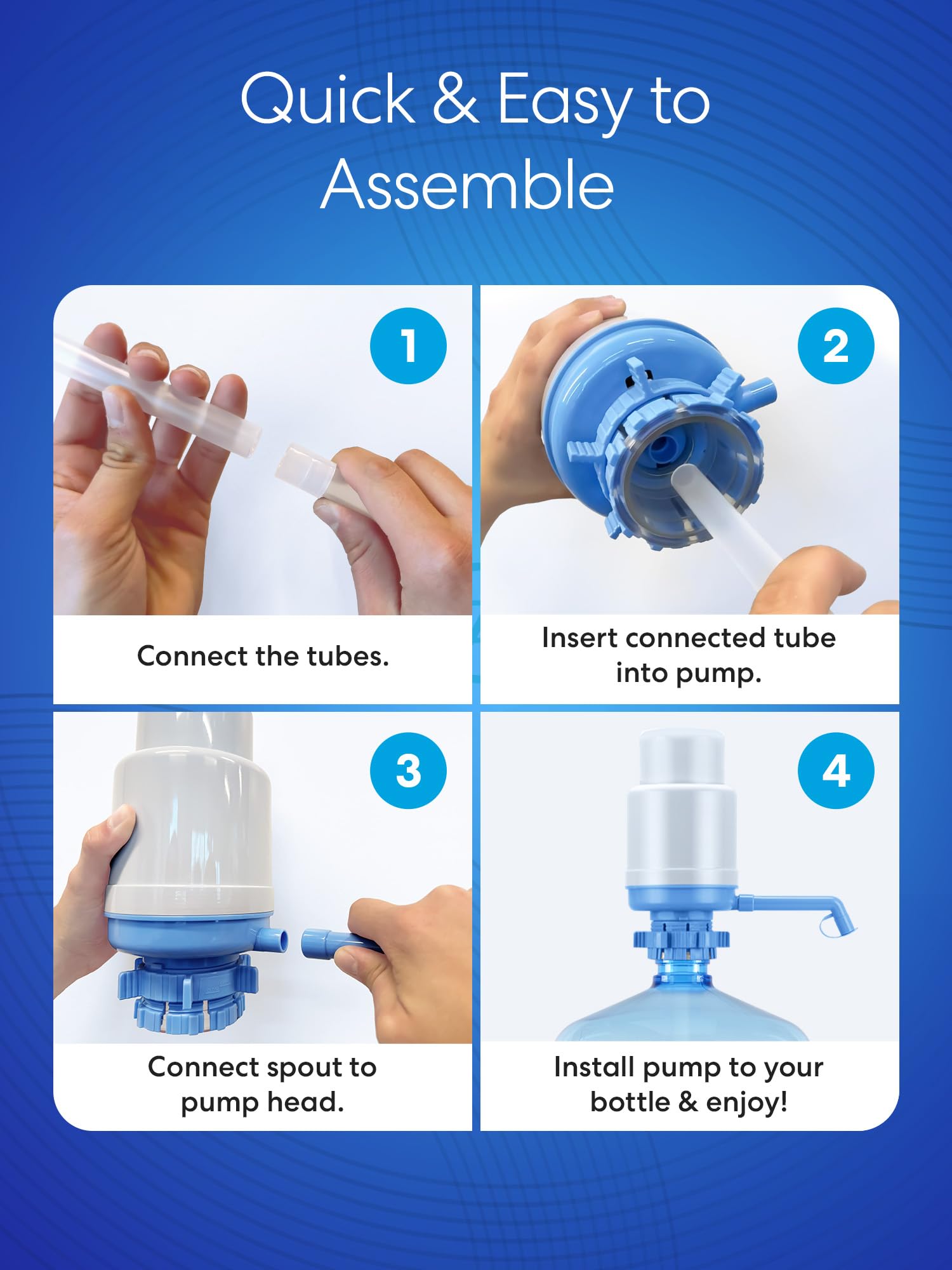 Foto 6 pulgar | Manual Universal De Bomba De Agua Brio Para Botellas De 8 A 23 Litros - Venta Internacional.
