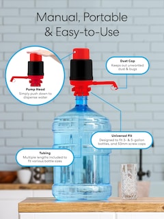 Foto 6 | Manual Universal De Bomba De Agua Brio Para Botellas De 8 A 23 Litros - Venta Internacional.