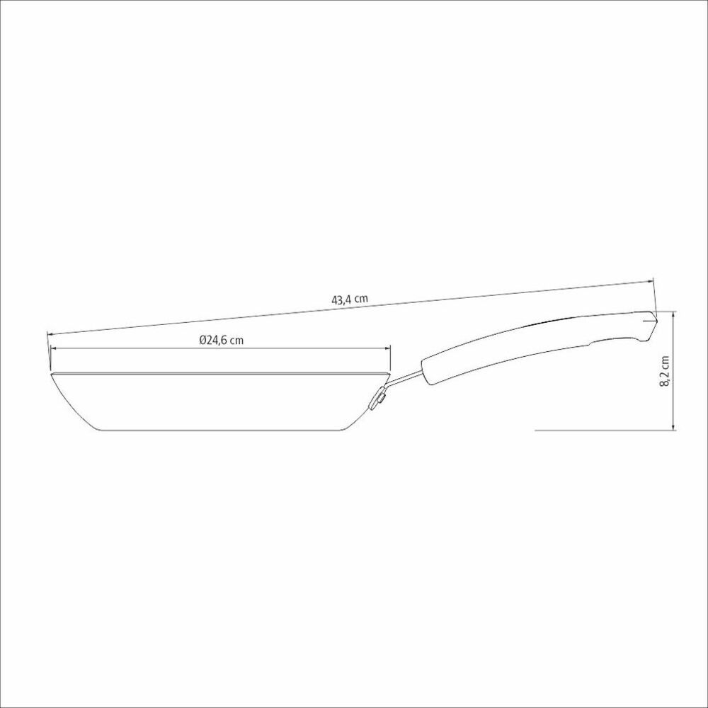 Foto 5 pulgar | Sartén Tramontina Rockstar 24 Cm