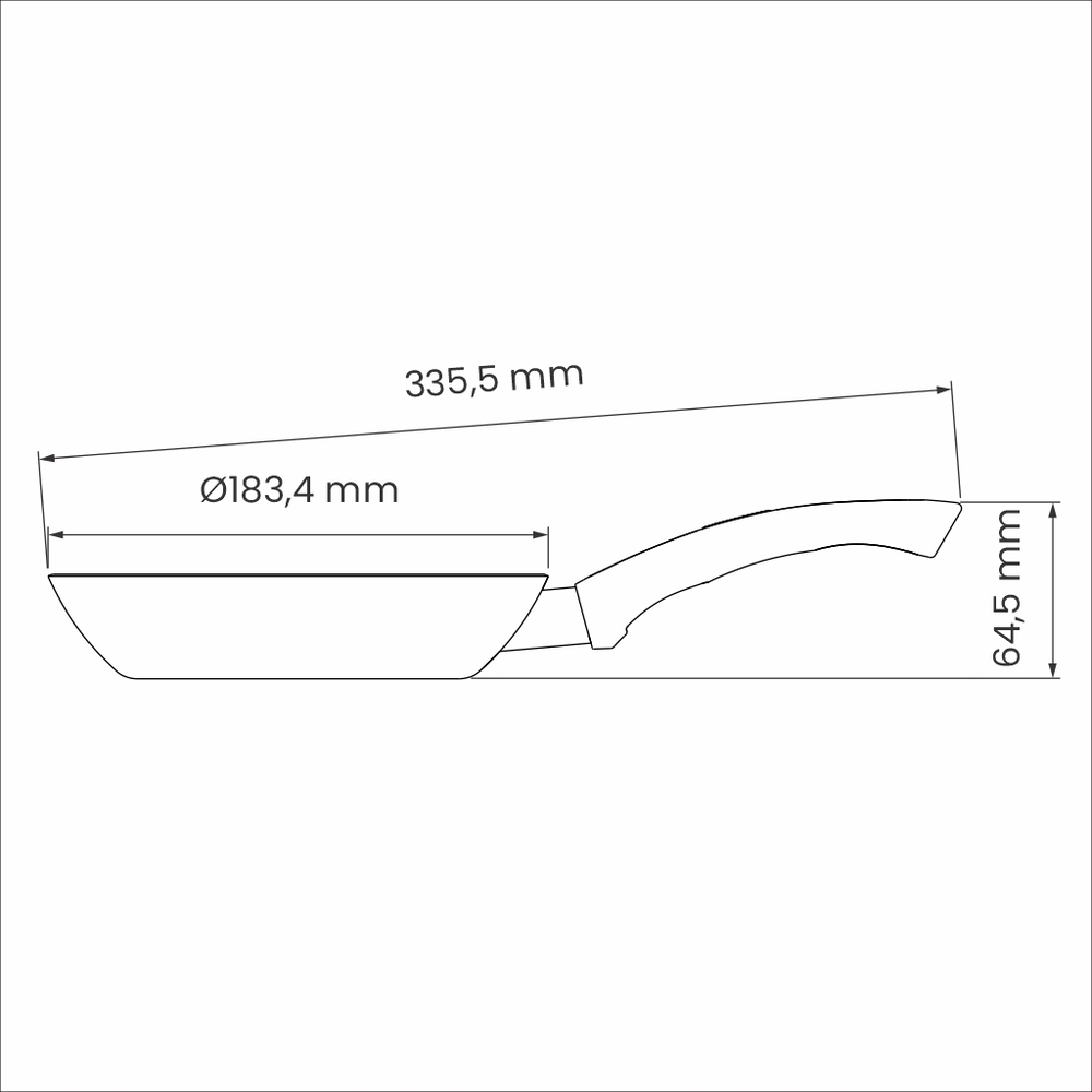 Foto 4 pulgar | Sartén Tramontina Rivoli 18 Cm