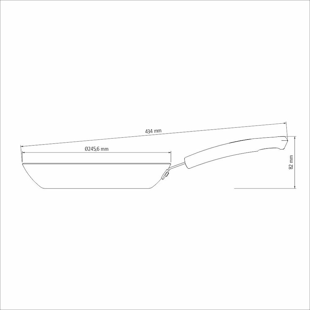 Foto 5 pulgar | Sartén Tramontina Rockstar 24 Cm