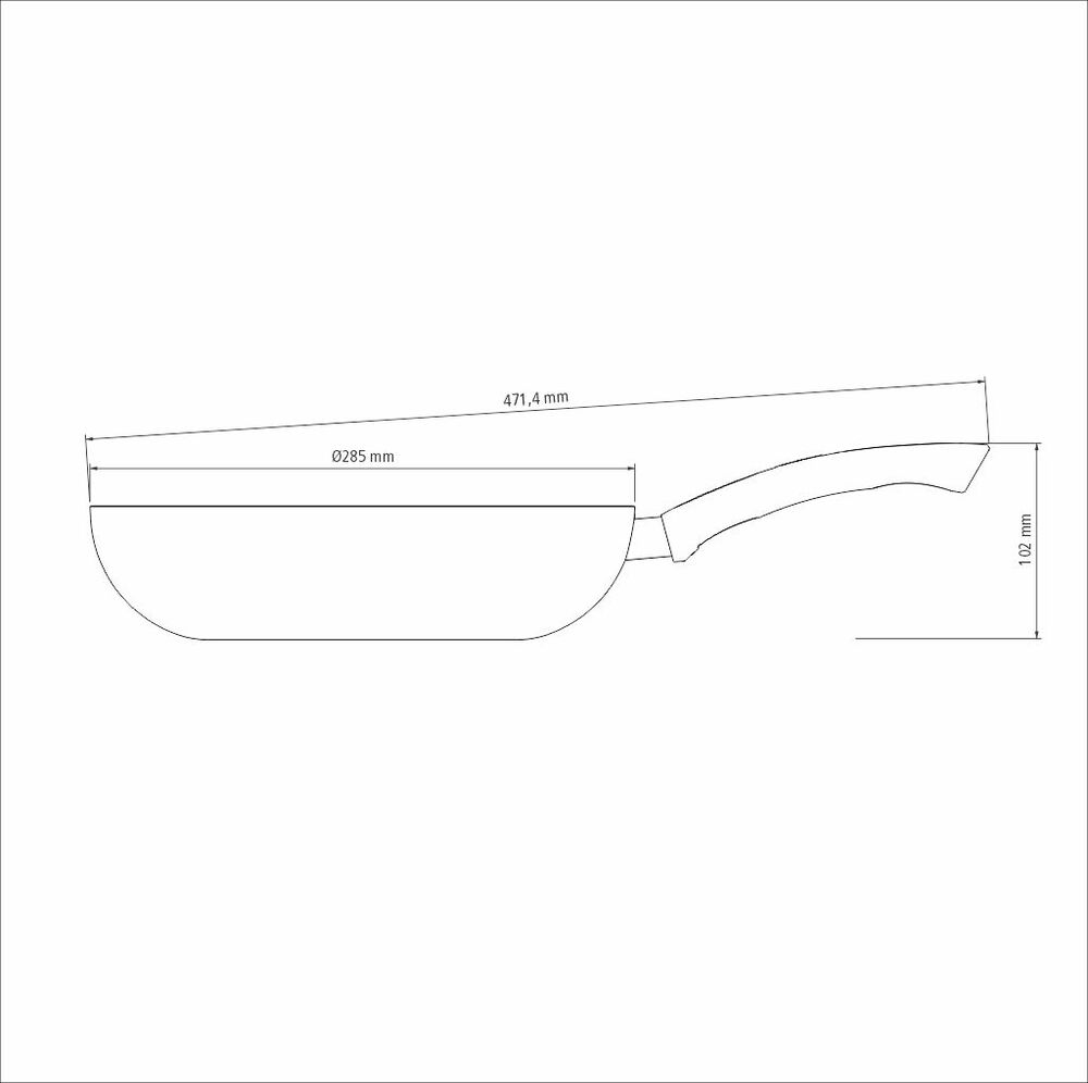 Foto 4 pulgar | Sartén Hondo Tramontina Rivoli 28 CM