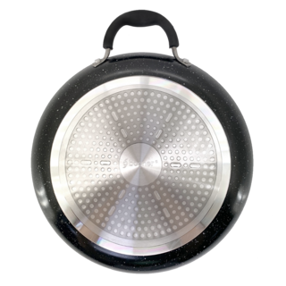 Foto 3 | Comal Bogner Negro 28 cm Marble Black con Antiadherente Xylan Plus