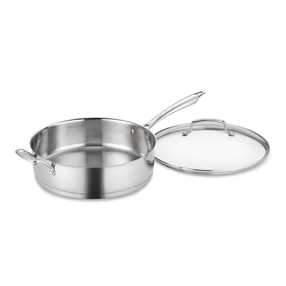 Foto 2 pulgar | Sartén Cuisinart 3 L con Tapa de Acero Inoxidable - Venta Internacional