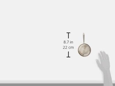 Foto 3 | Sartén Cuisinart Professional de Acero Inoxidable 26 cm - Venta Internacional