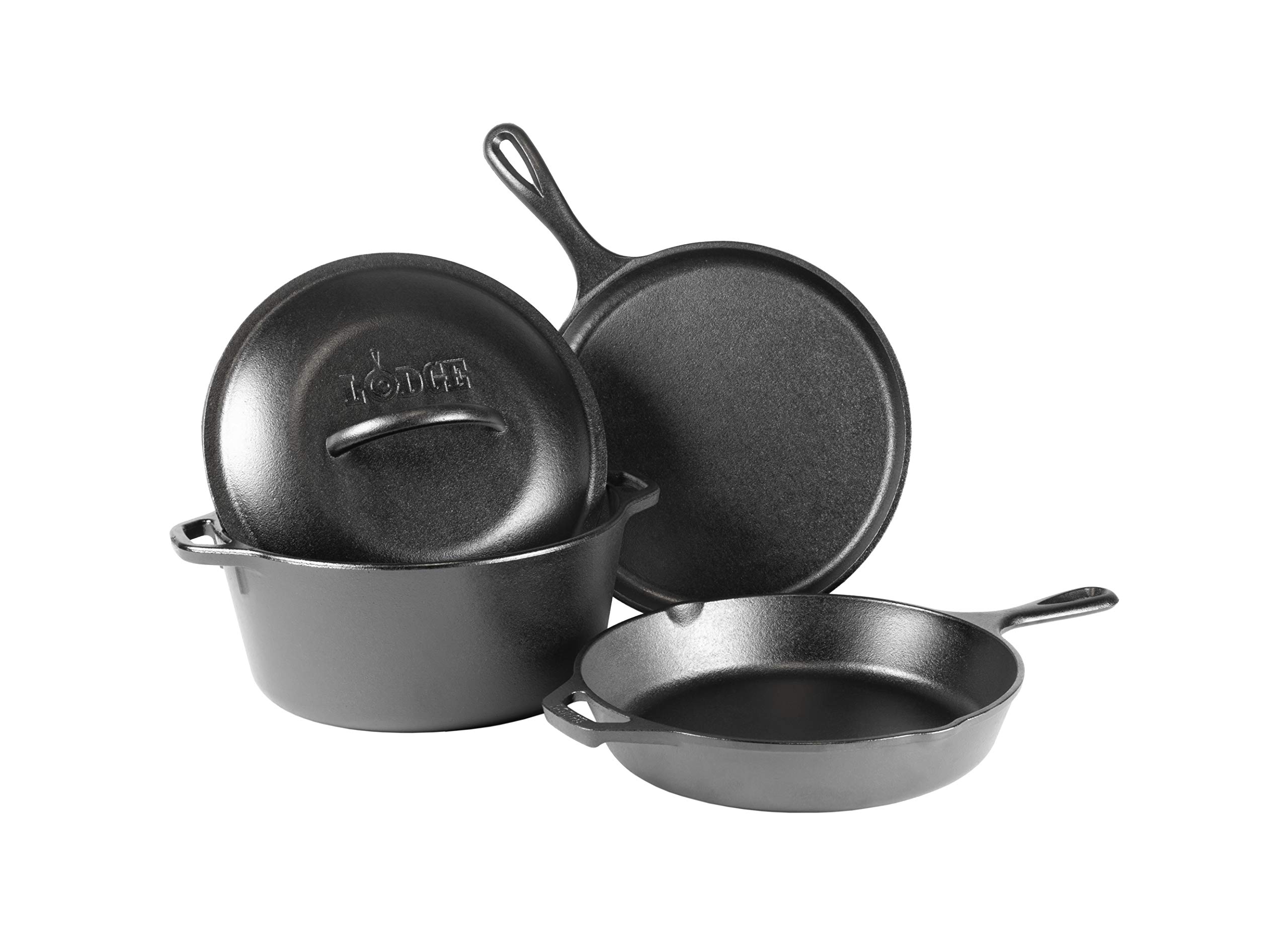 Foto 2 pulgar | Set de Utensilios de Cocina Lodge de Hierro Fundido de 4 Piezas - Venta Internacional