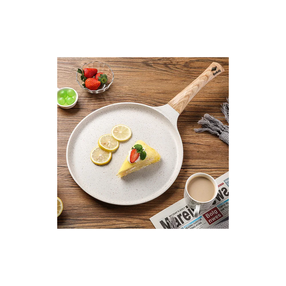 Foto 2 | Sartén Para Crepera Belug  Con Revestimiento Antiadherente 20 Cm Beige