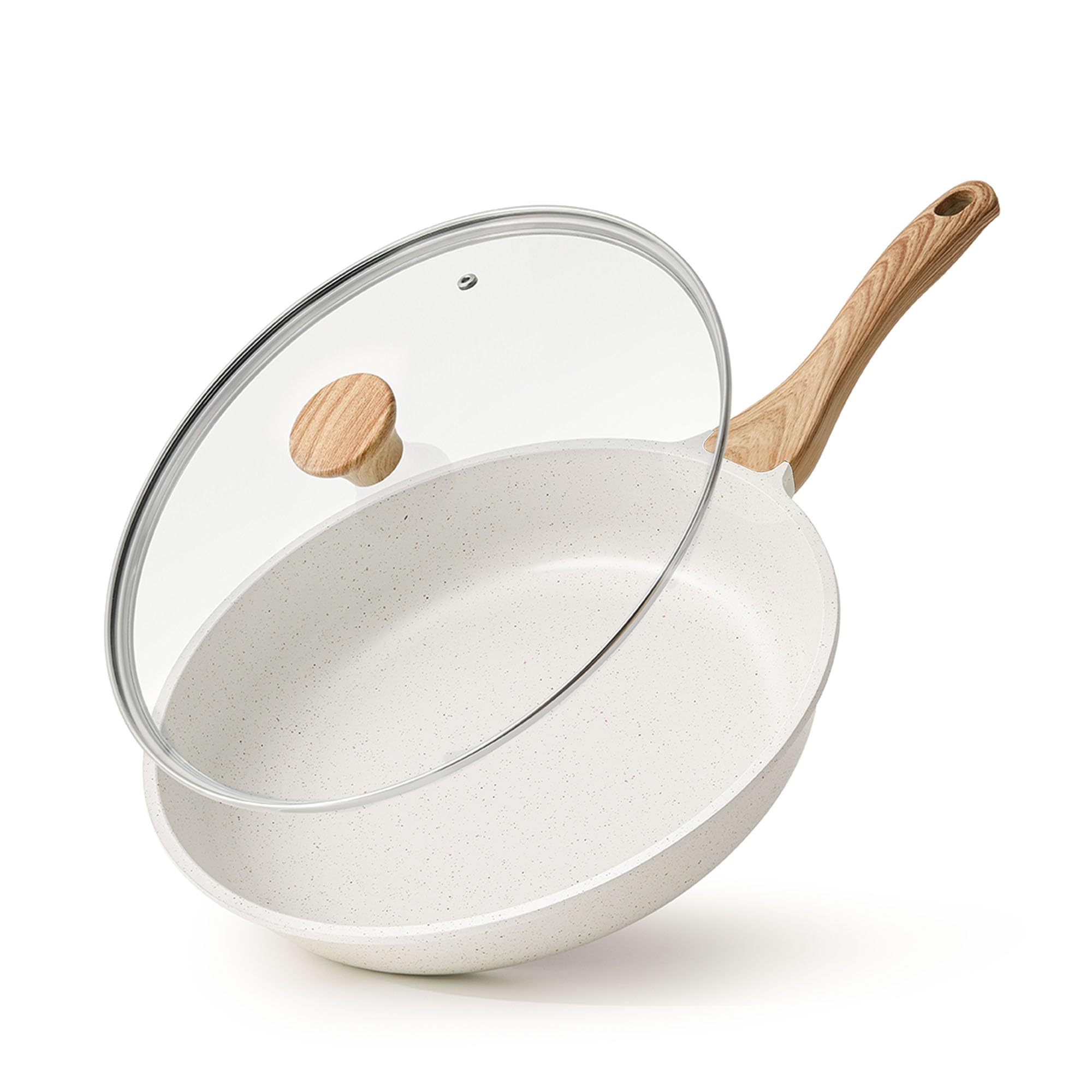 Foto 1 | Sartén Sensarte De Cerámica Antiadherente Con Tapa 20/24/26/28/32 Cm - Venta Internacional.