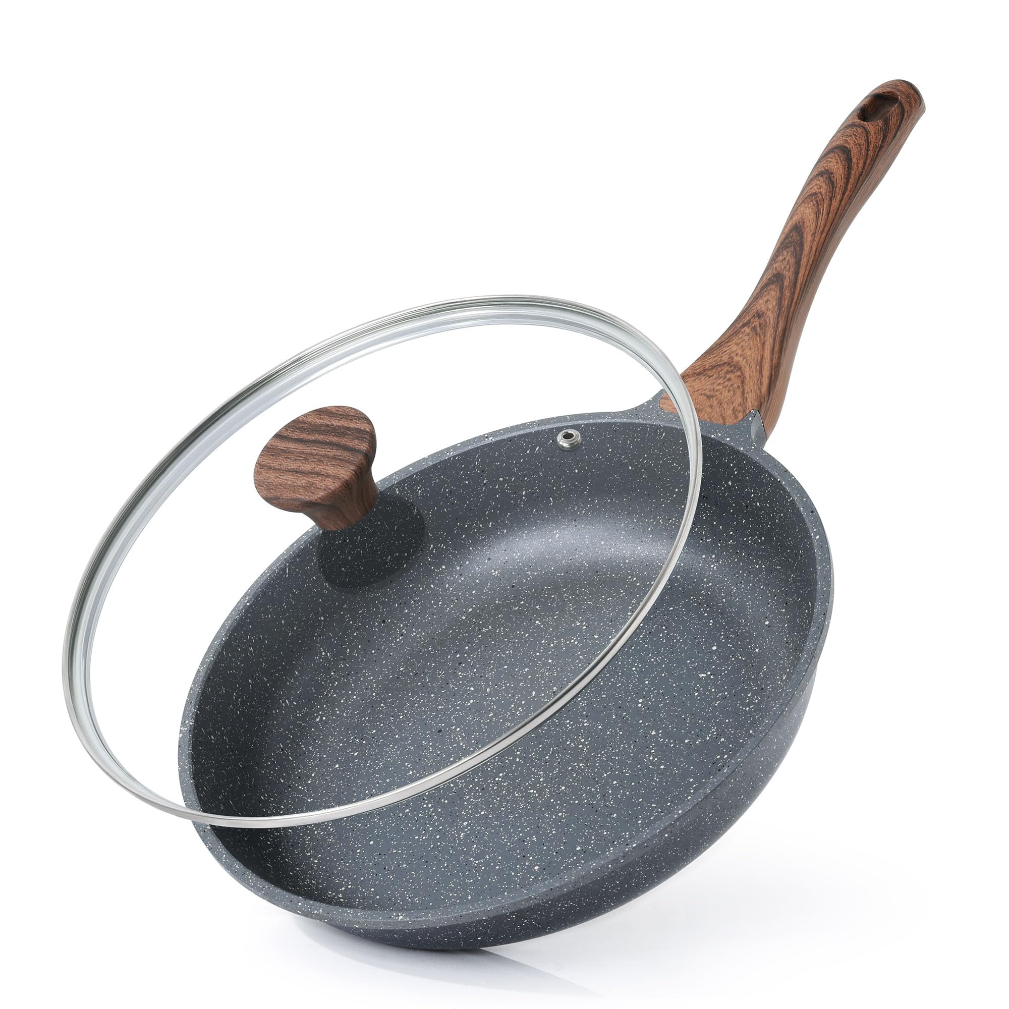 Foto 1 | Sartén Sensarte Antiadherente Con Tapa 28 Cm Healthy - Venta Internacional.