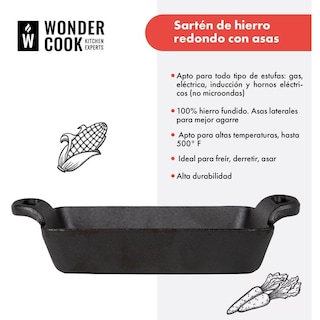 Foto 2 | Sartén Rectangular Wonder Cook de 19 cm