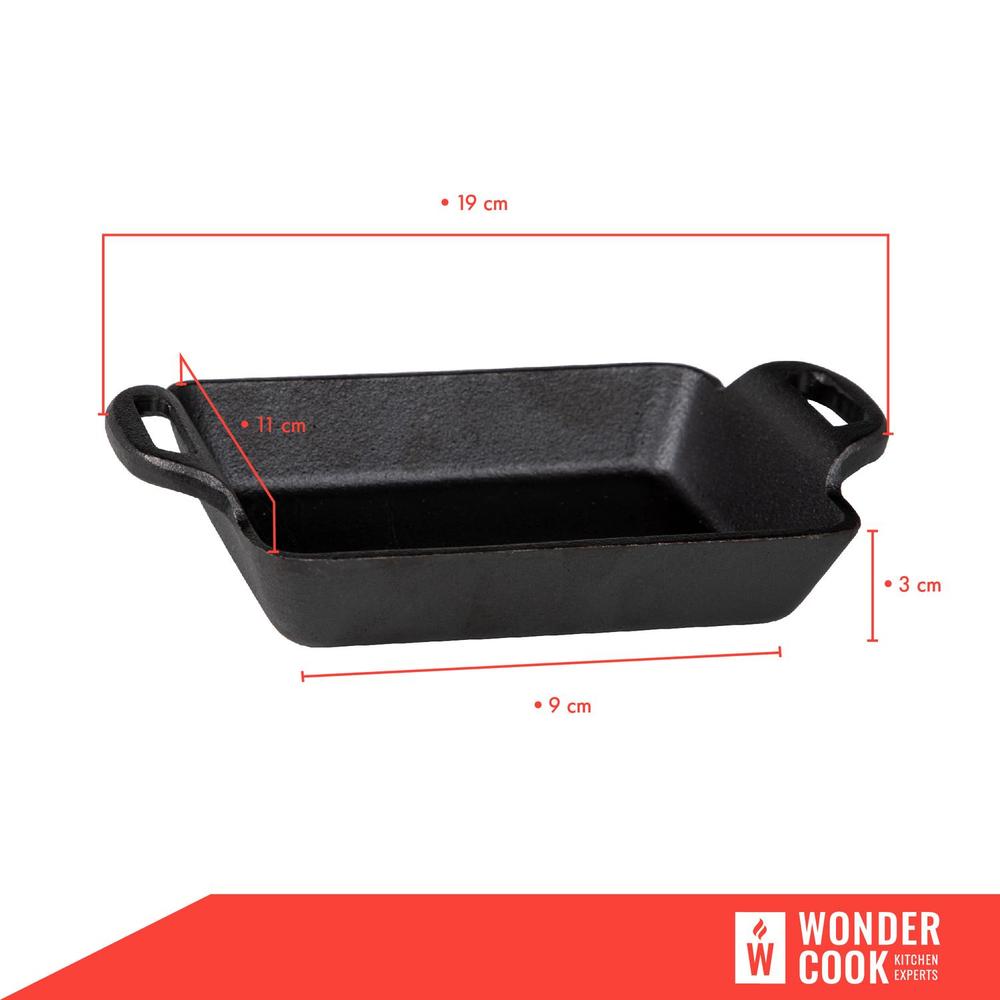 Foto 4 pulgar | Sartén Rectangular Wonder Cook de 19 cm