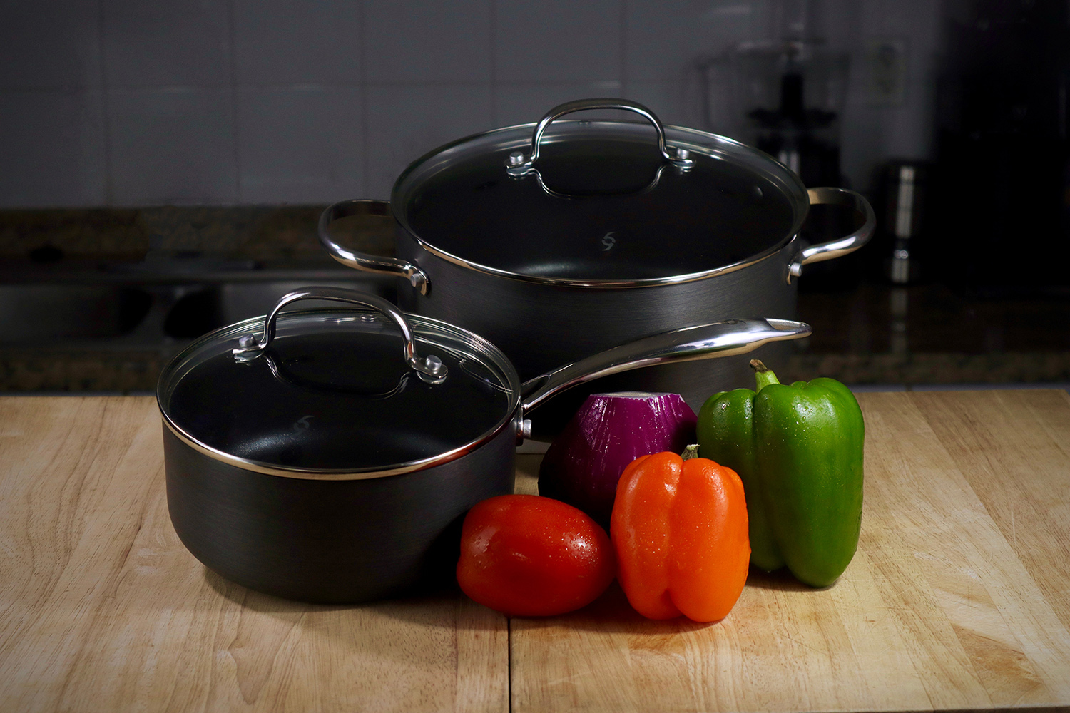 Foto 5 | Batería de 7 Piezas Chroma Bogner BCSA7 Gris de Aluminio Anodizado