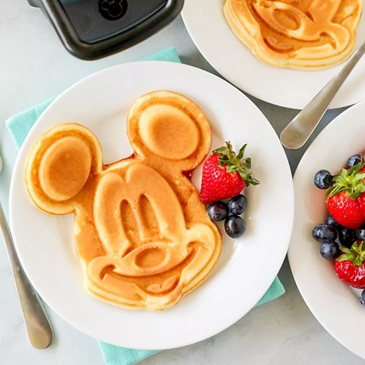 Foto 6 | Molde Hot Cakes Belug Mickey Disney color Negro