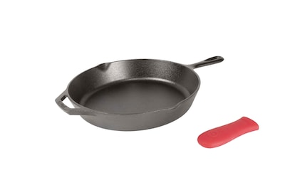 Foto 1 | Venta Internacional - Hierro Fundido Skillet Lodge De 12 Pulgadas Con Soporte De Mango De Silicona