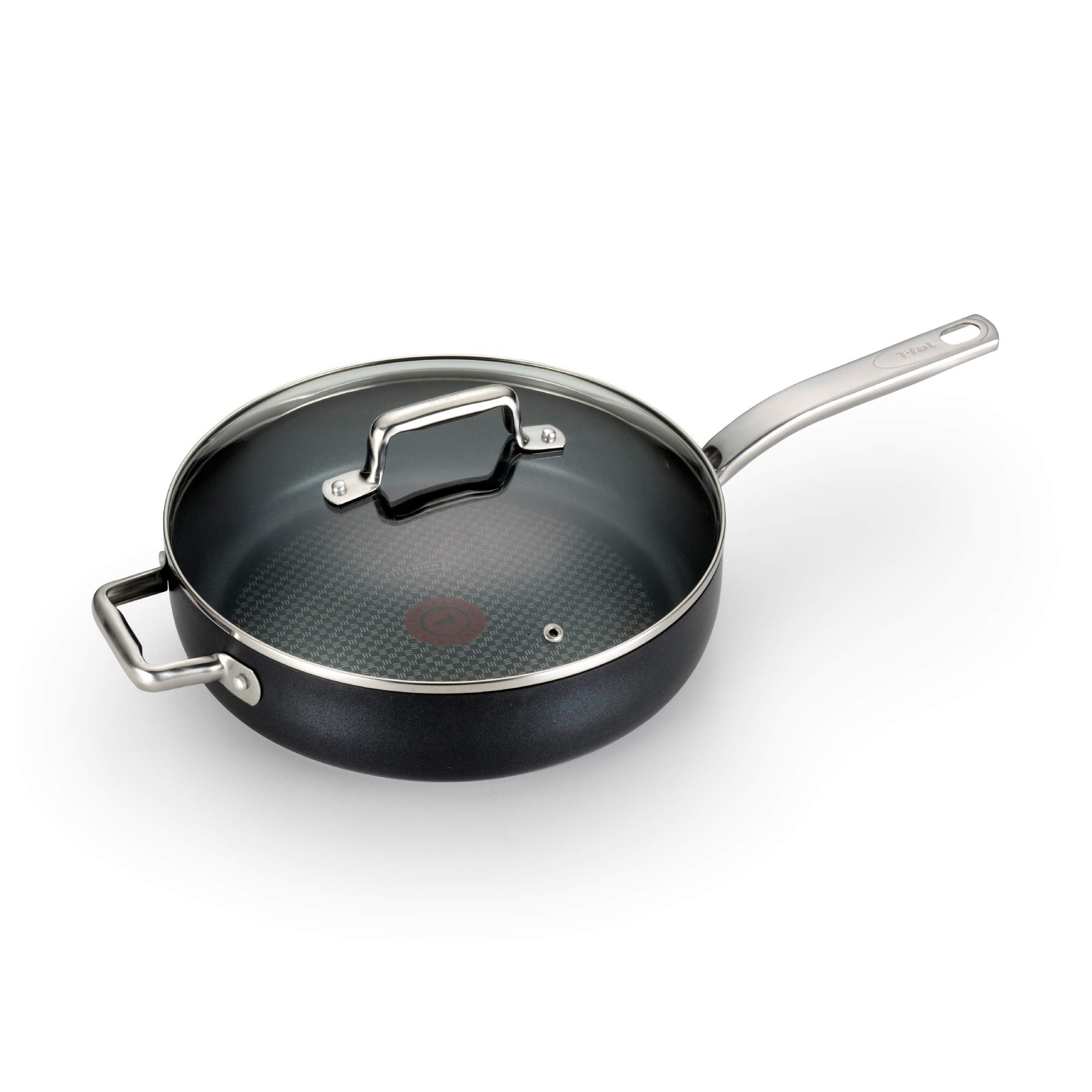 Venta Internacional - Cookware T-fal Prograde Olla Gigante Antiadherente De 5 Litros color Negro