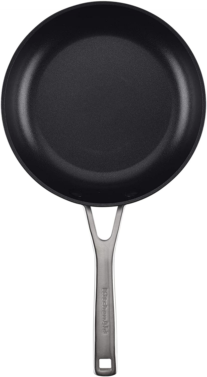 Foto 8 pulgar | Kitchenaid Hard Anodized Induction Sartén Antiadherente 8.25 Pulgadas Negro Mate - Venta Internacional