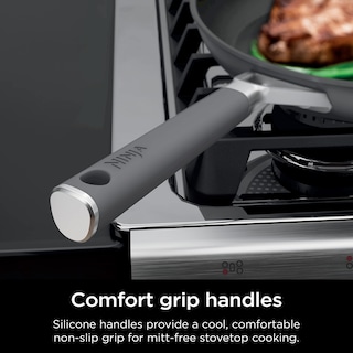 Foto 2 | Sartén Ninja Cw60030 Neverstick Comfort Grip 30 cm Gris - Venta Internacional