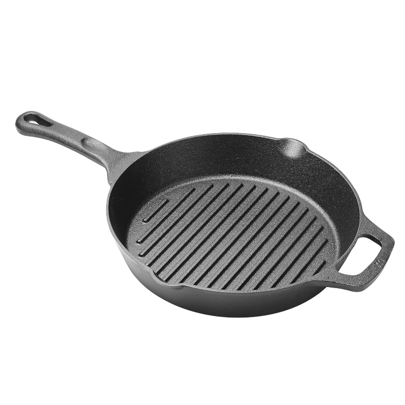 Foto 3 pulgar | Sartén Grill 26 Cm Hierro Fundido Inducción Winco Cagp-10r