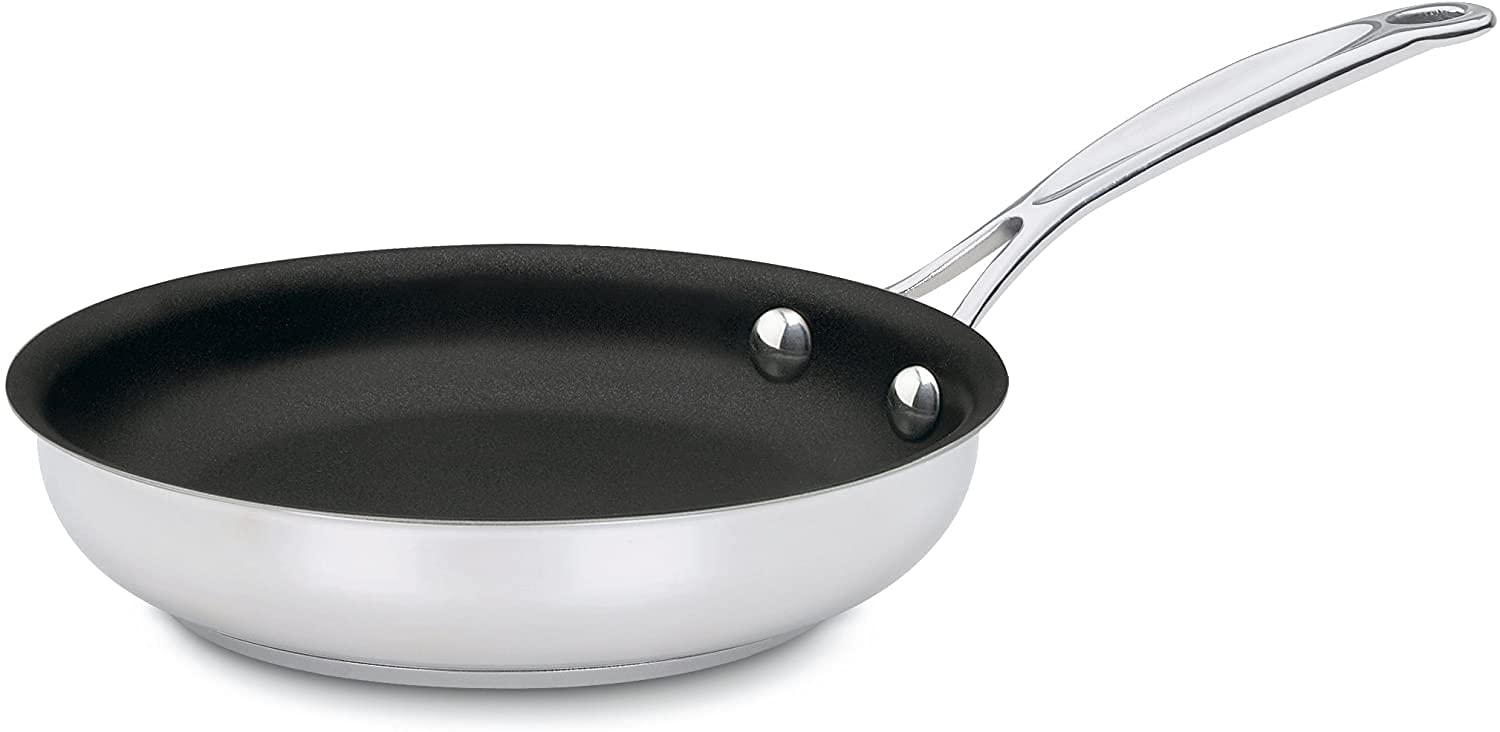 Sartén Cuisinart Chef's Classic, Inoxidable, Antiadherente, 20 Cm - Venta Internacional.