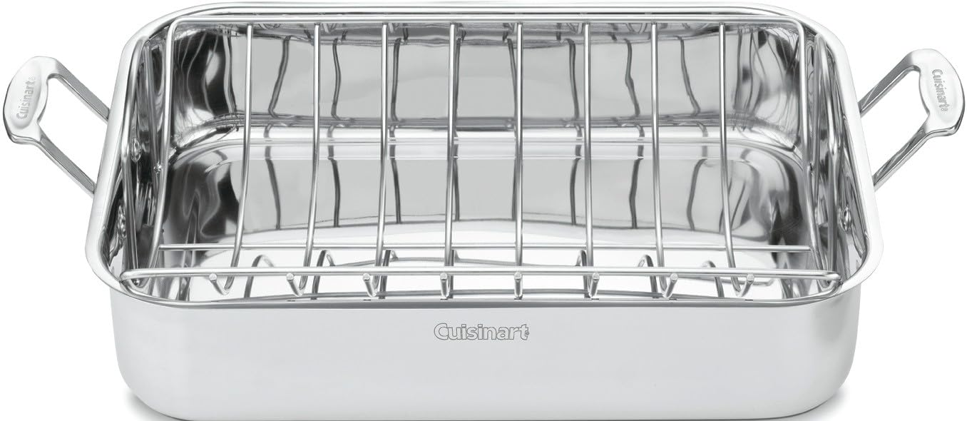 Asador Cuisinart Chef's Classic De Acero Inoxidable De 16 Pulgadas - Venta Internacional.