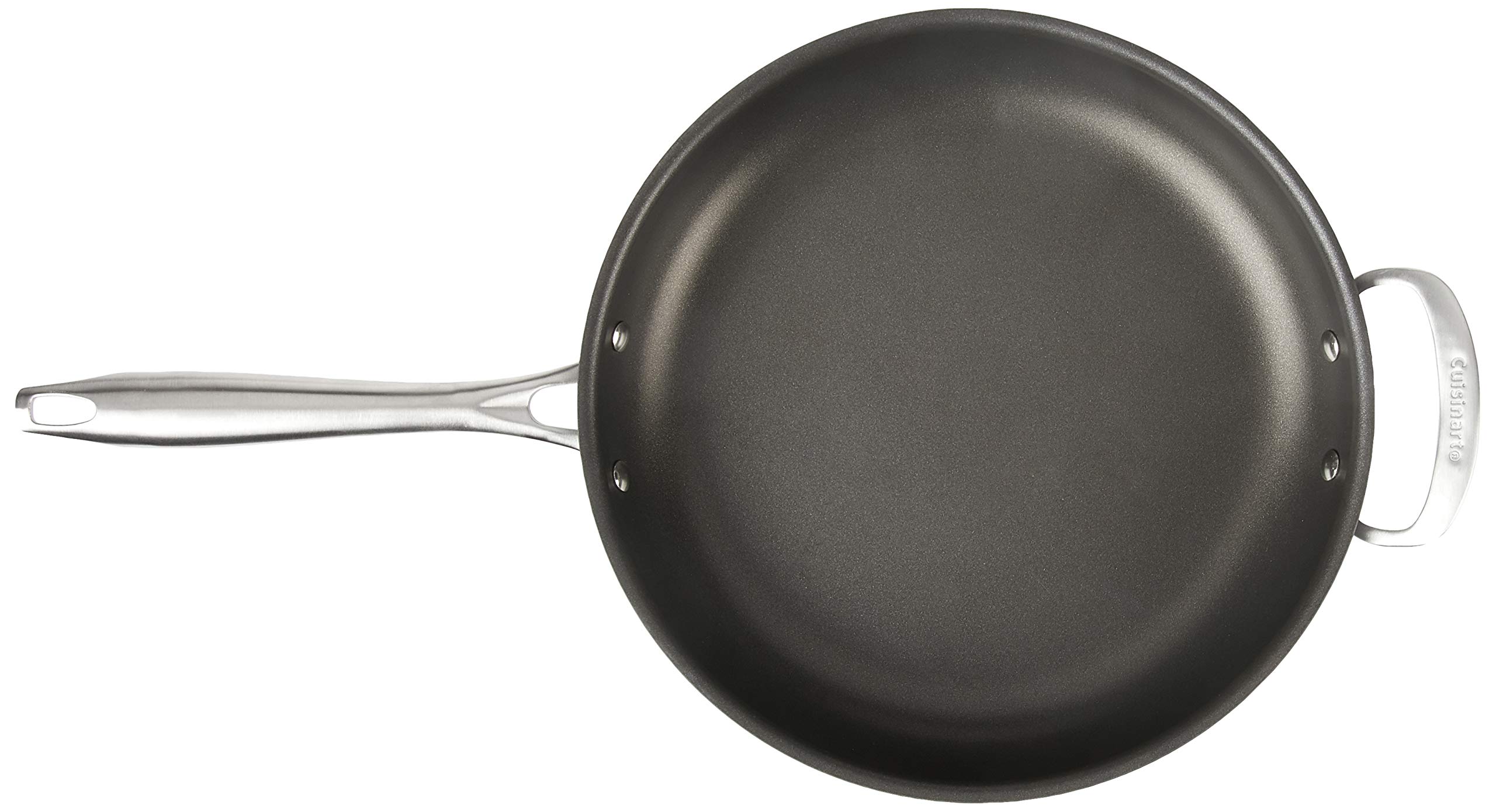 Foto 4 pulgar | Skillet Cuisinart, Apta Para Lavavajillas, Anodizada Dura, 30 Cm, Con Asa - Venta Internacional.